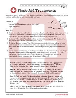 First Aid Treatments