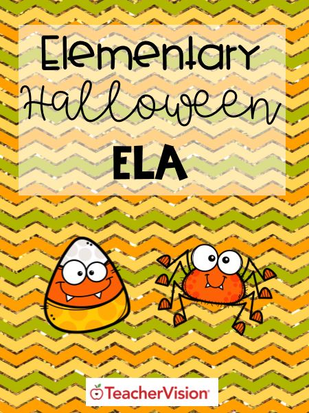 A packet of Halloween-themed activities for elementary ELA