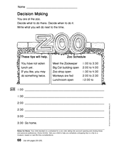 Time: Decision Making (Gr. 2)