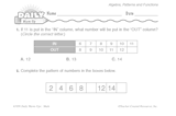 Math Warm-Up 234 for Gr. 1 & 2: Algebra, Patterns & Functions