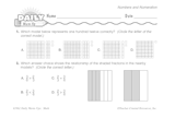 Math Warm-Up 48 for Gr. 3 & 4: Numbers and Numeration