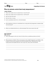 How Do Animals Control Their Body Temperature?