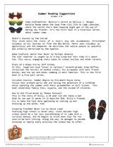 Summer Reading Suggestions (Grades 3-8)