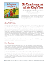 Sir Cumference and All the King's Tens Teacher's Guide