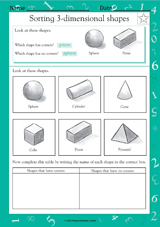 Sorting 3-Dimensional Shapes II