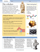 The Scholars of Ancient Greece