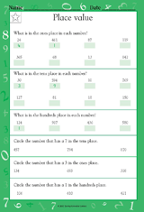 Place Value: Ones, Tens, Hundreds