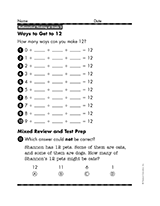 Ways to Get to 12