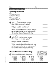Splitting Numbers